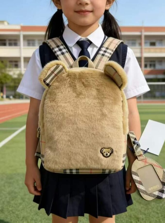 Burberry Faux Fur Teddy Backpack