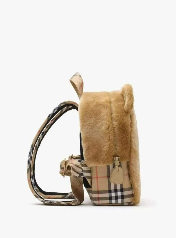Burberry Faux Fur Teddy Backpack