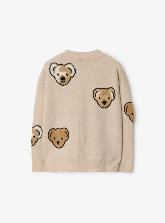 Burberry Children's wool sweater with Web