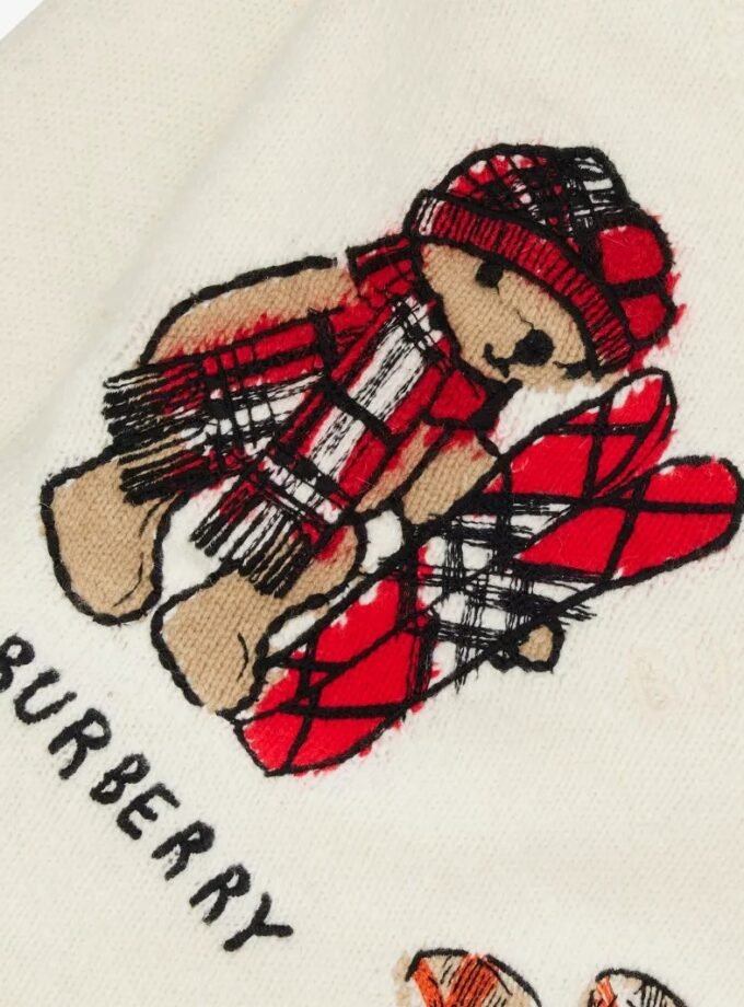 Burberry Thomas Bear and Friends Wool Blend Sweater