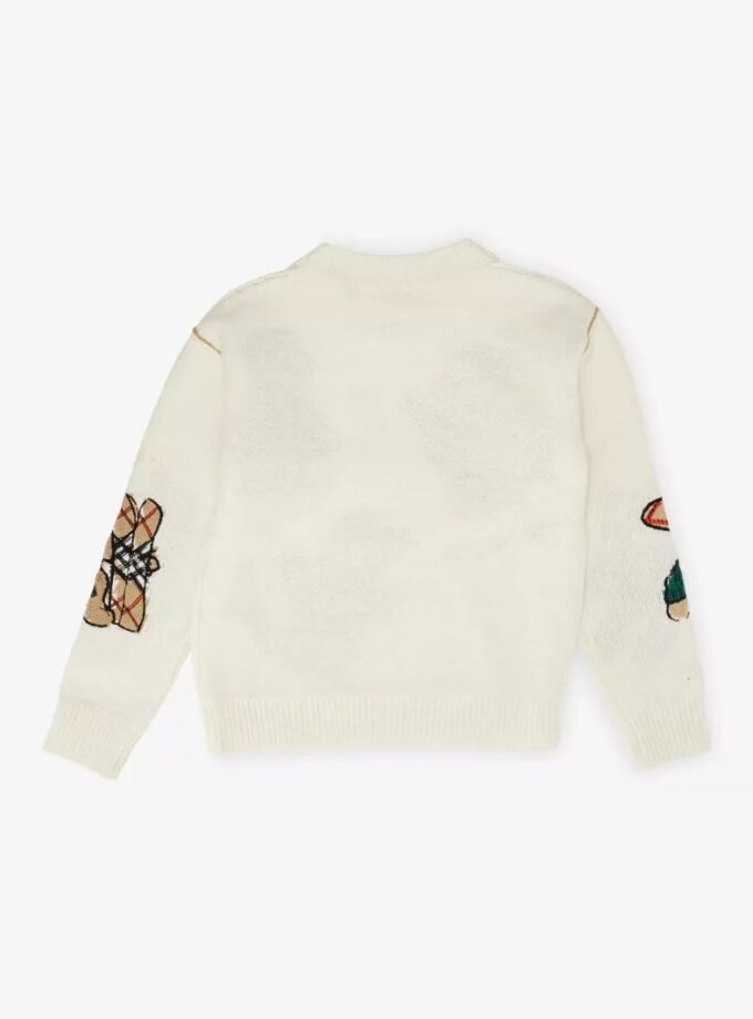 Burberry Thomas Bear and Friends Wool Blend Sweater
