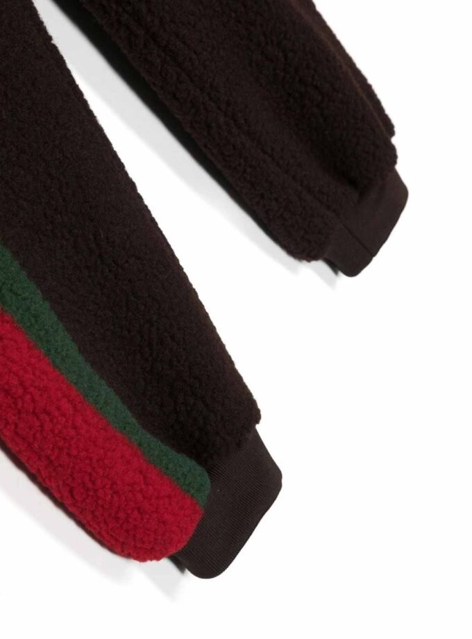 This is a Gucci Kids' Interlocking faux-shearling pant