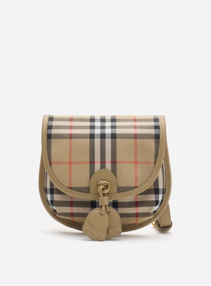 Burberry Kids
 Crossbody Bag in Beige (18cm)