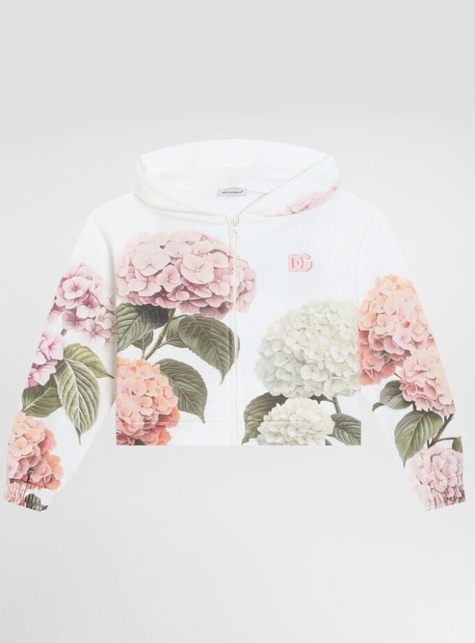 Dolce & Gabbana
Kids Fleece Hoodie with pant DG Patch