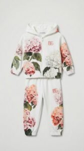Dolce & Gabbana
Kids Fleece Hoodie with pant  DG Patch