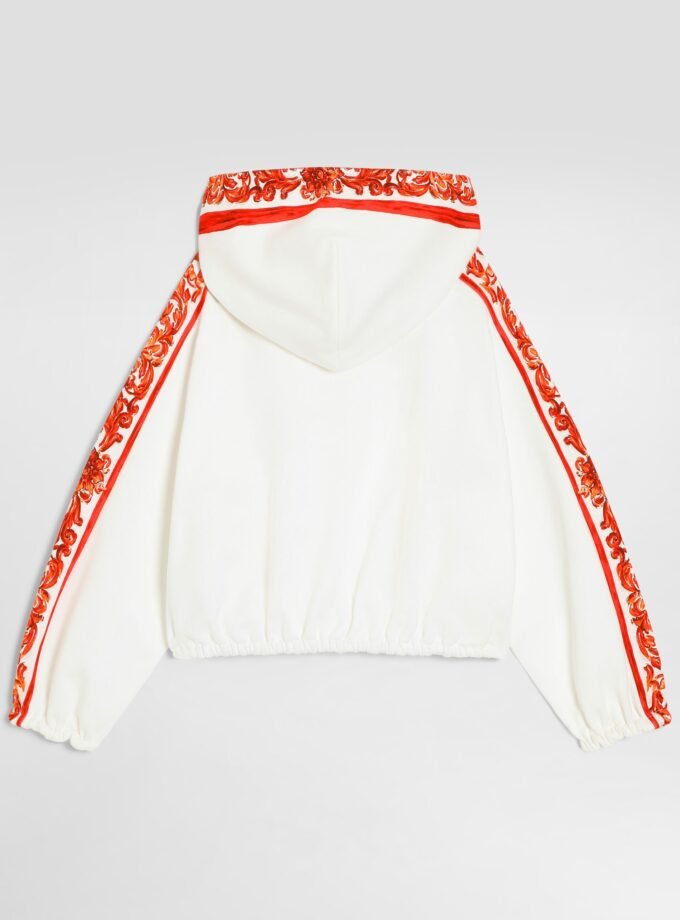 Dolce & Gabbana Kids
Majolica-print fleece trousers and sweattop